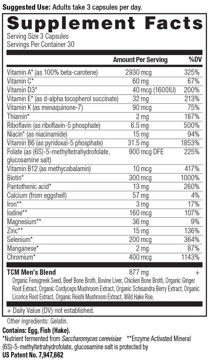 Men's TCM Multivitamin - Image 2
