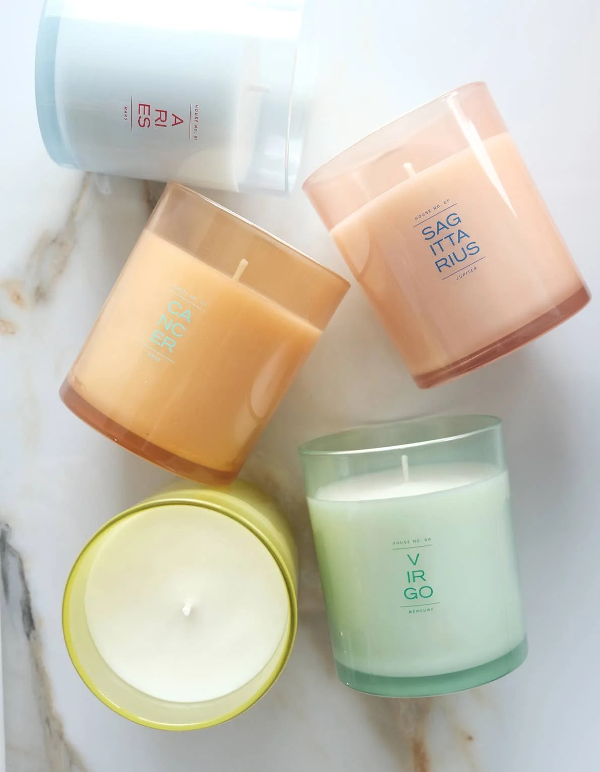 Gemini Zodiac Candle - Image 6