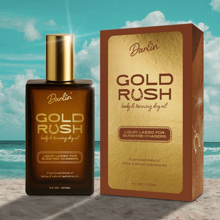 GOLD RUSH | Dry Body + Tanning Oil