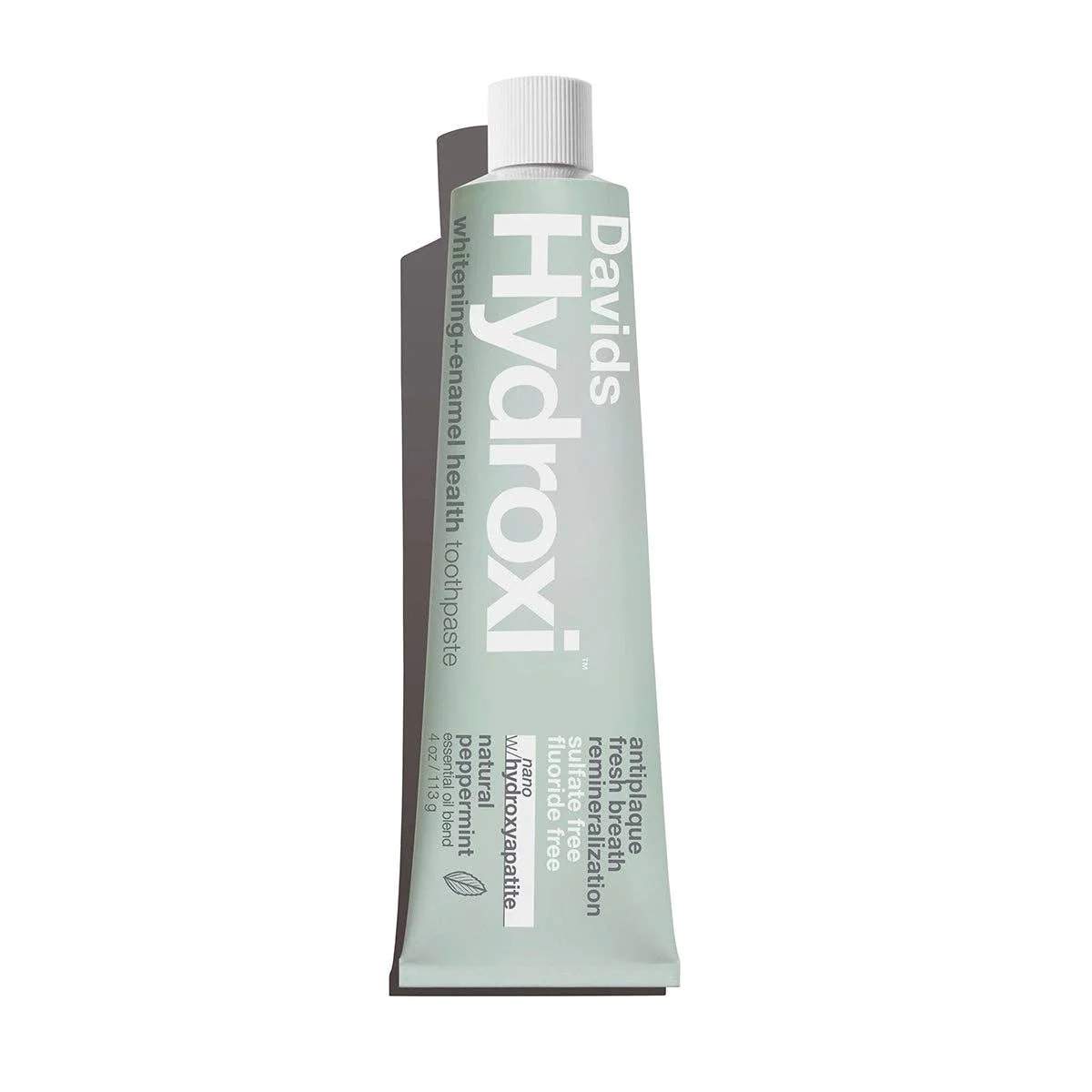 Davids Hydroxi™ Whitening + Enamel Health Nano Hydroxyapatite Premium Toothpaste | Peppermint