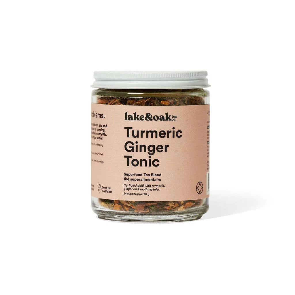 Turmeric Ginger Tonic | Superfood Tea