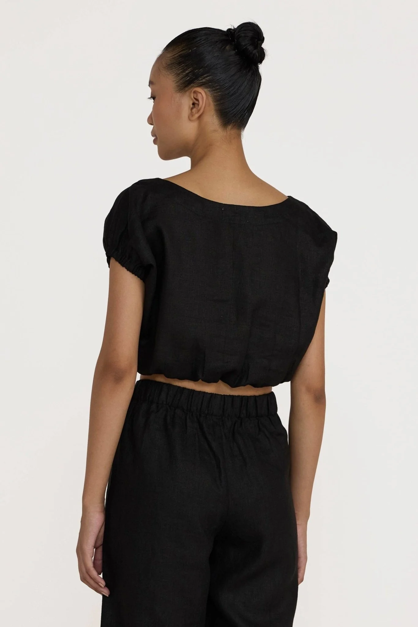 Organic Bubble Top | Black - Image 3