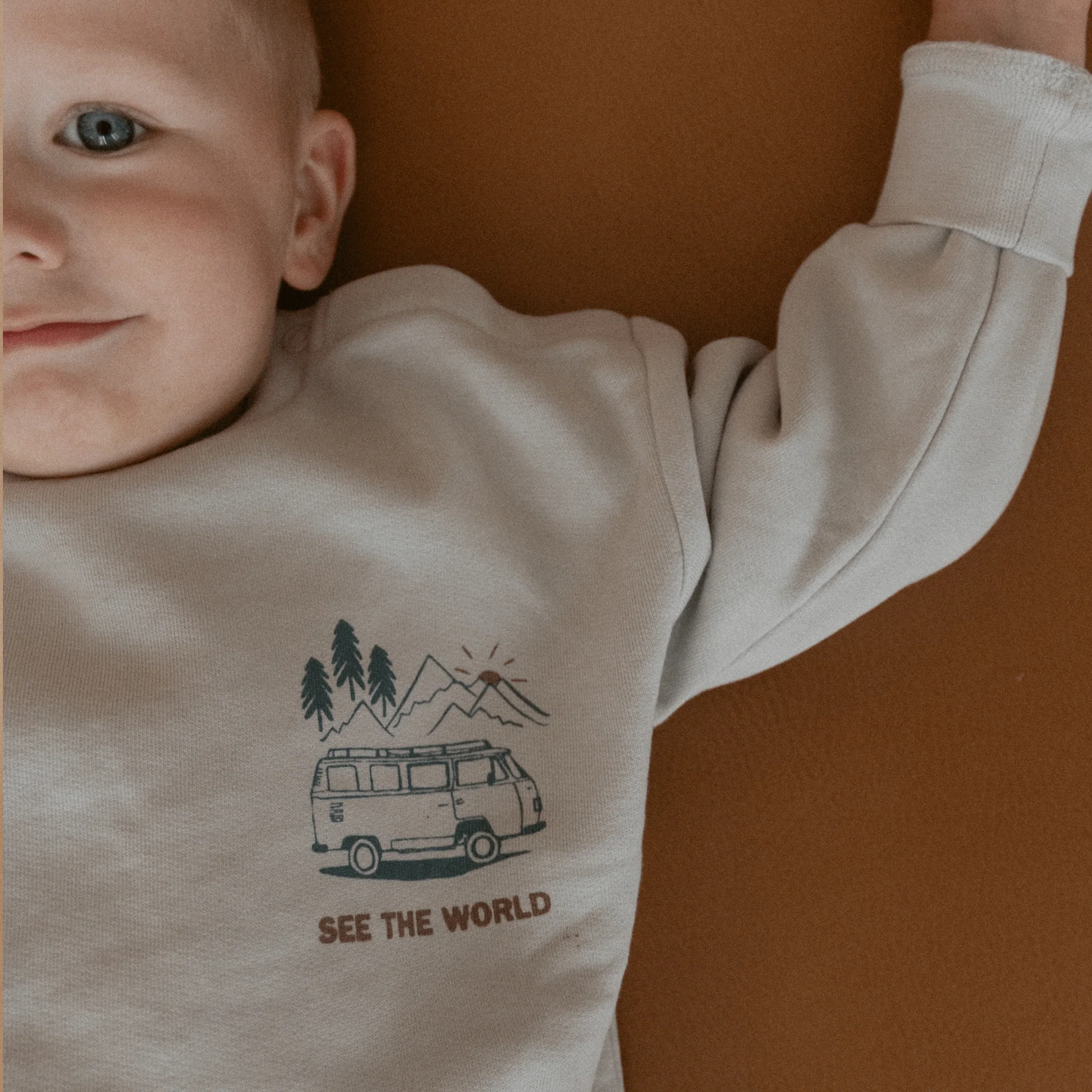Organic Fleece Sweatshirt | Travel