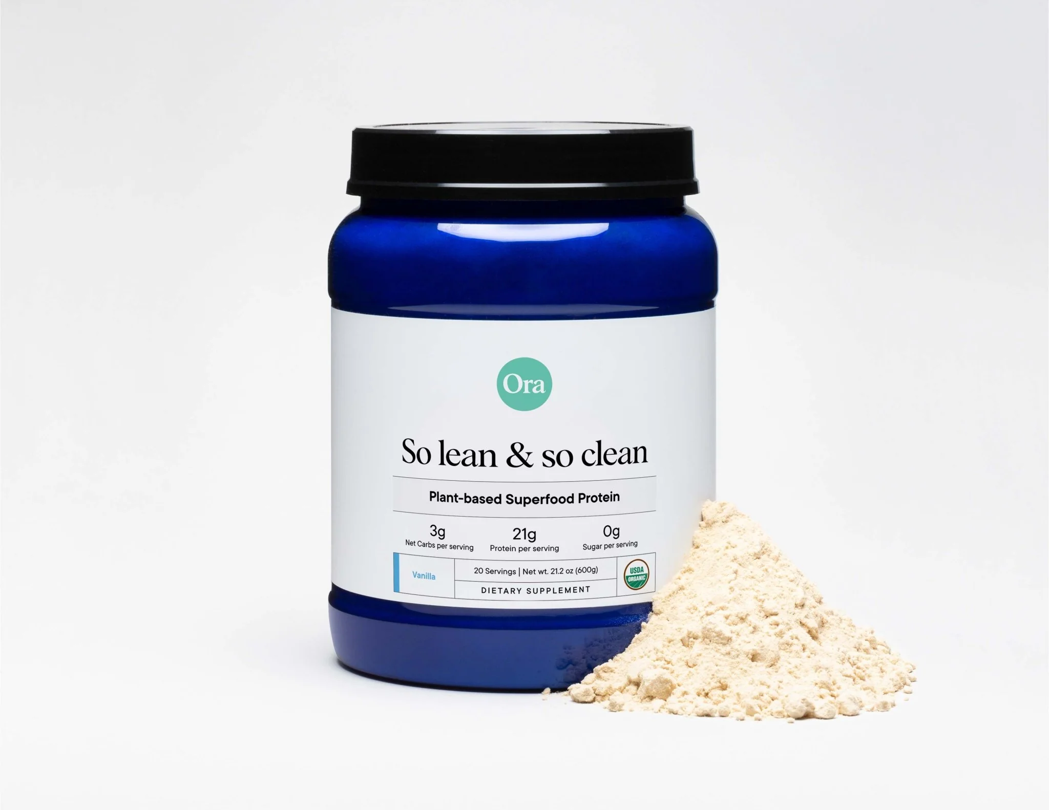 So Lean & So Clean | Organic Vegan Protein Powder |  Vanilla