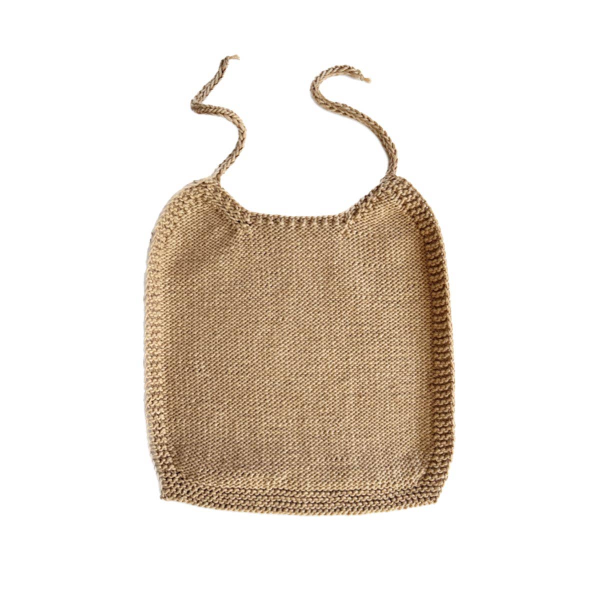 Organic Cotton Baby Bib - Peruvian Heirloom Tanguis Fiber