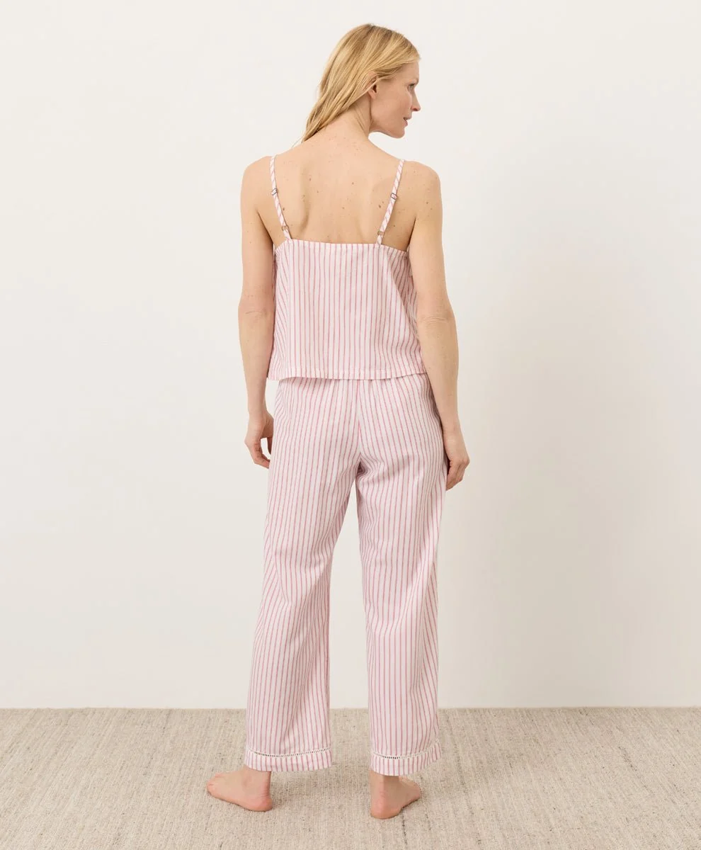 Organic Breezy Cotton Sleep Pant | Dayspring Stripe - Image 5