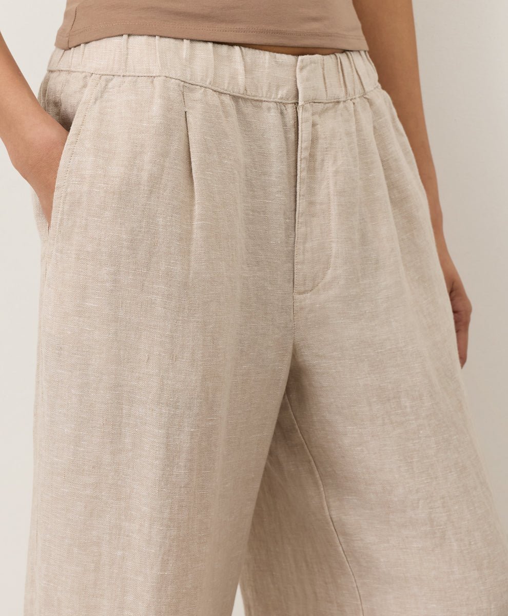Organic Linen Easy Trouser Pant - Image 6