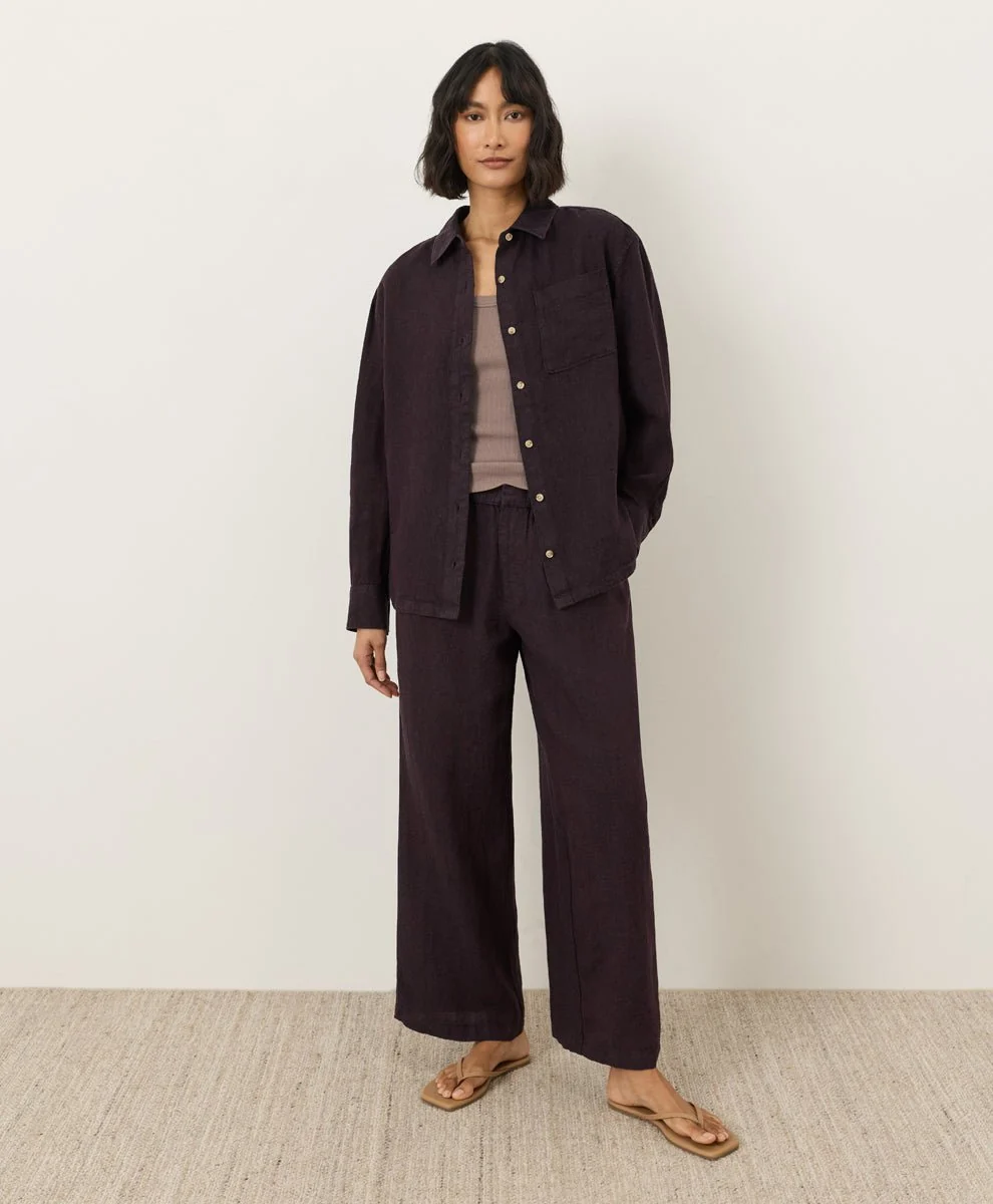 Organic Linen Relaxed Shirt - Image 10