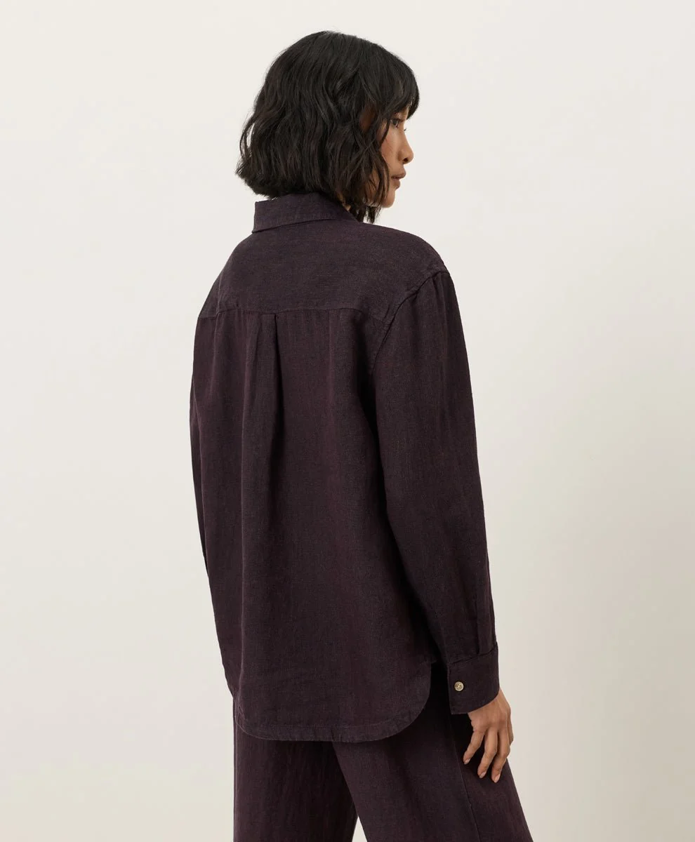 Organic Linen Relaxed Shirt - Image 12