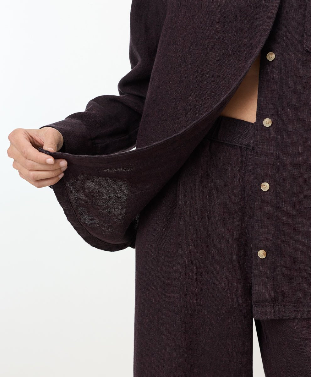 Organic Linen Relaxed Shirt - Image 13