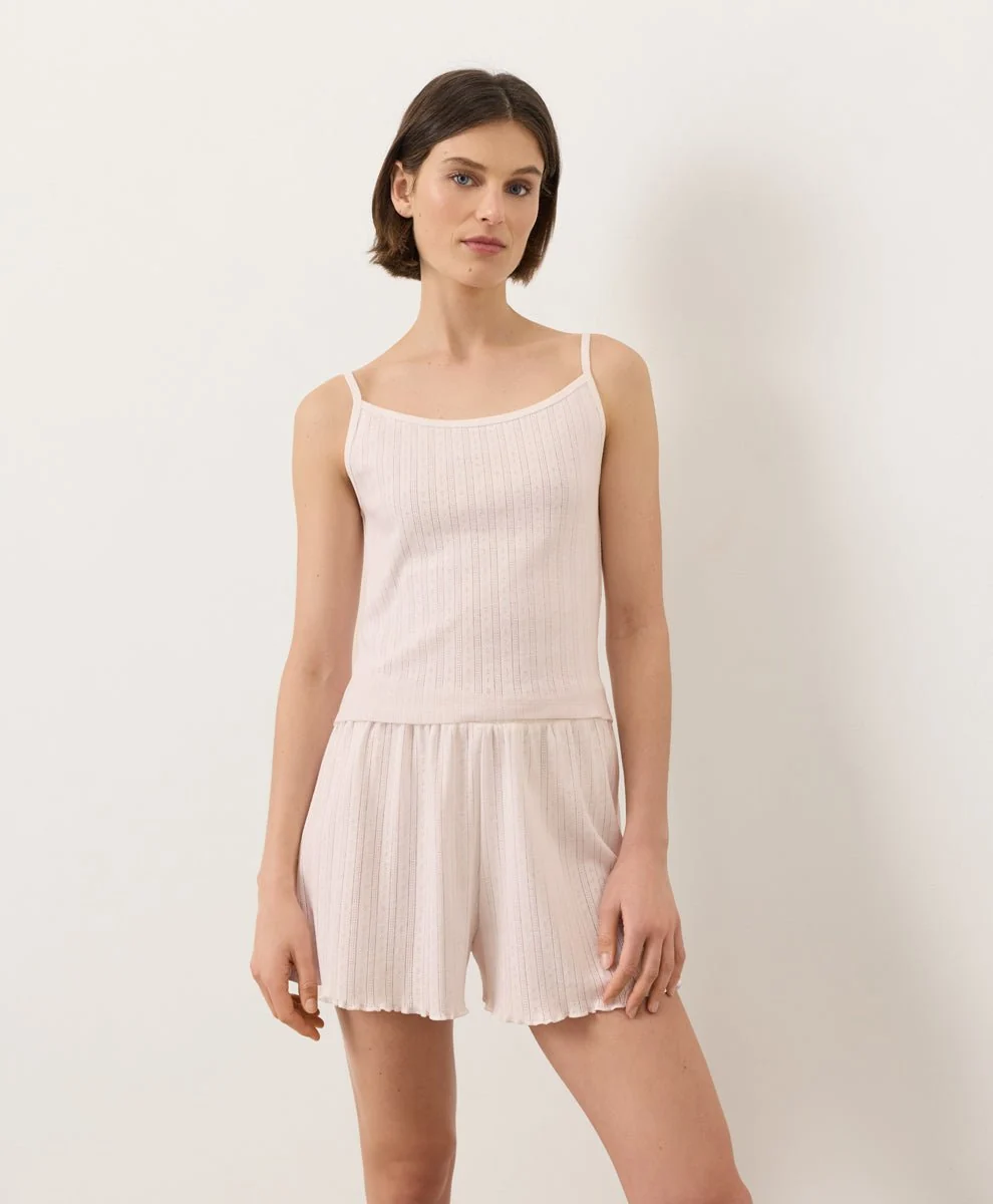 Organic Pointelle Cami - Image 9