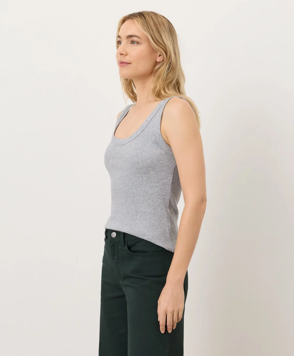 Organic Perfect Rib Scoop Neck Tank - Image 11