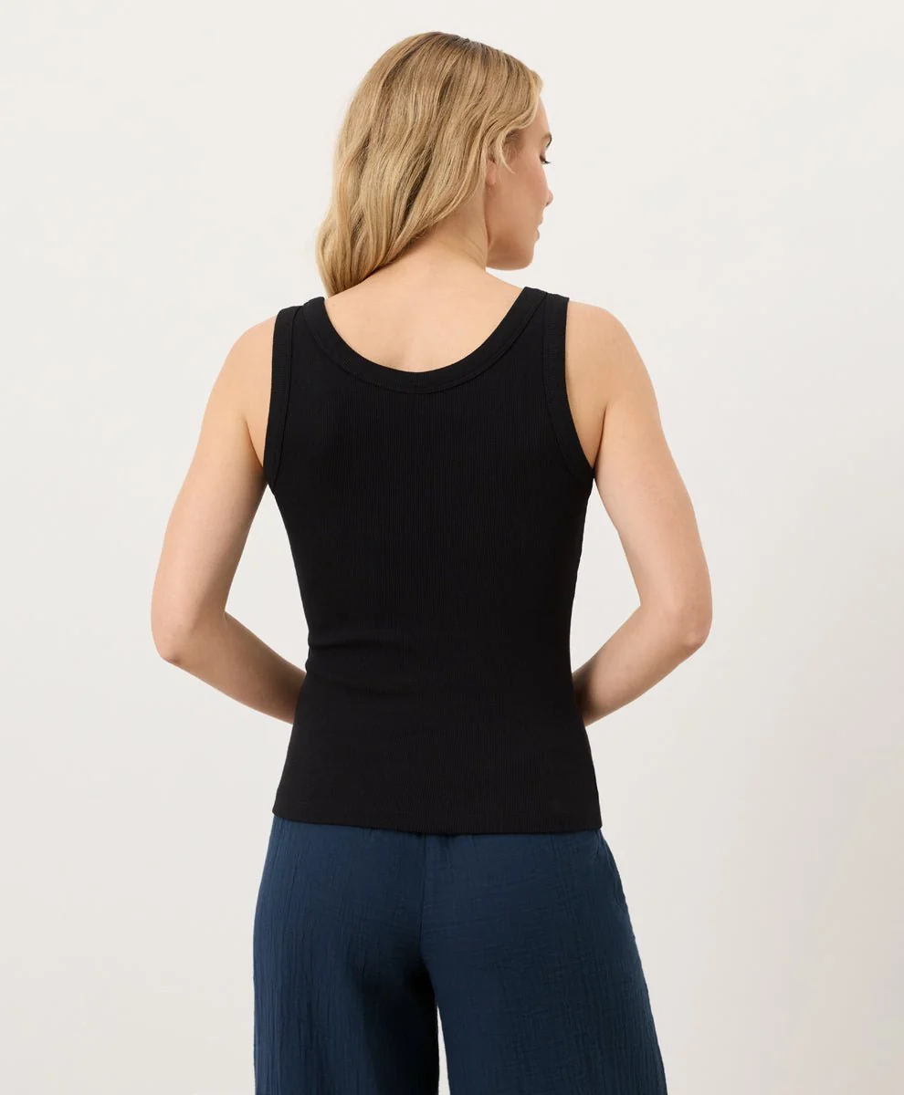Organic Perfect Rib Scoop Neck Tank - Image 3