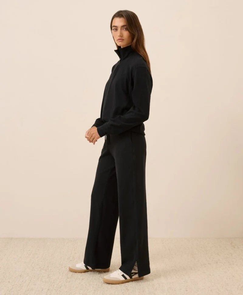 Women's Organic CloudKnit Wide Leg Pant - Image 4