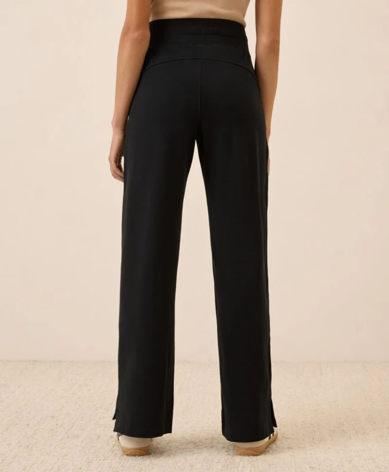 Women's Organic CloudKnit Wide Leg Pant - Image 5