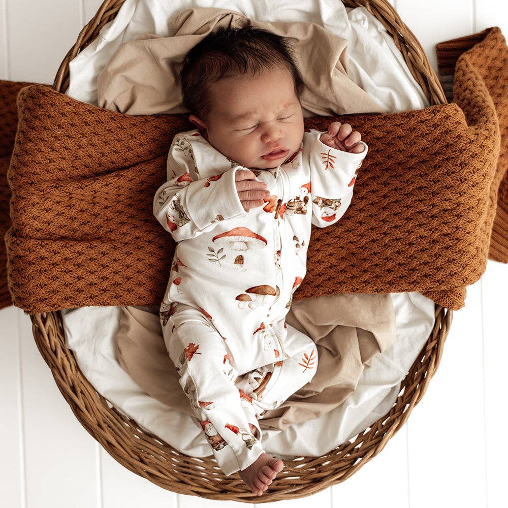 Gnomes Organic Snugglesuit Convertible Romper - Image 9