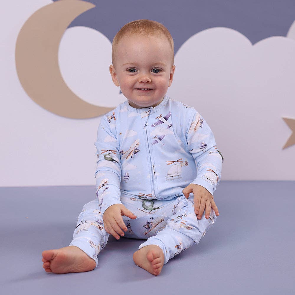 Taking Flight Organic Snugglesuit Convertible Romper - Image 4