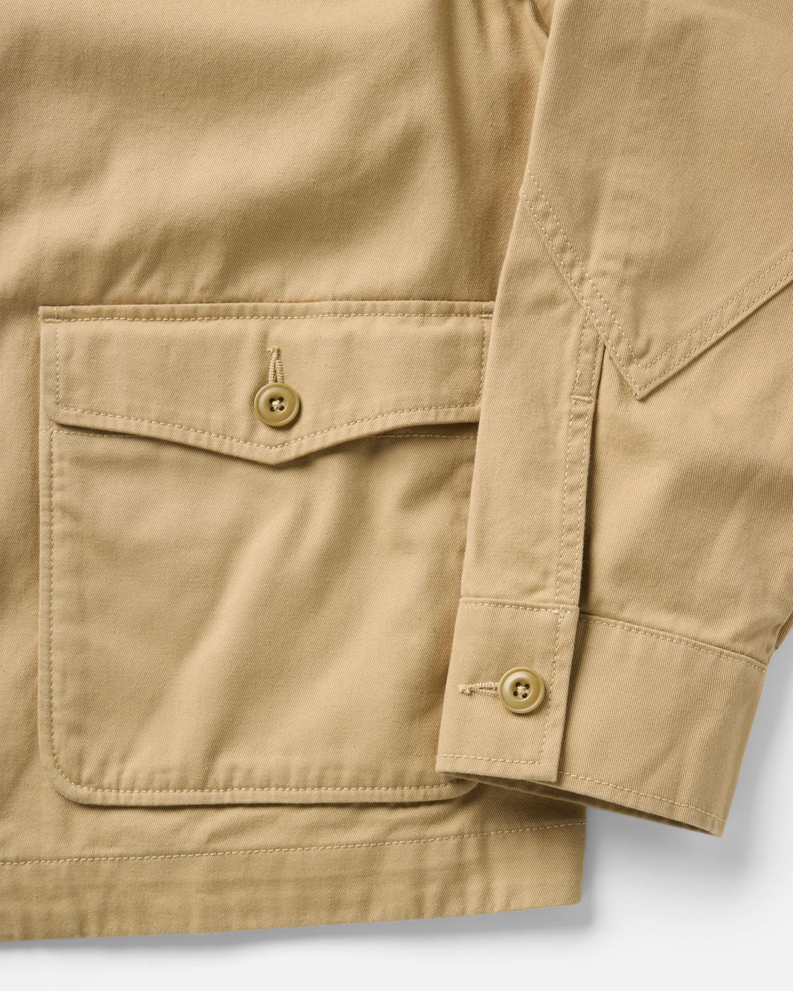 The Airman Jacket | Organic Khaki Foundation Twill - Image 6