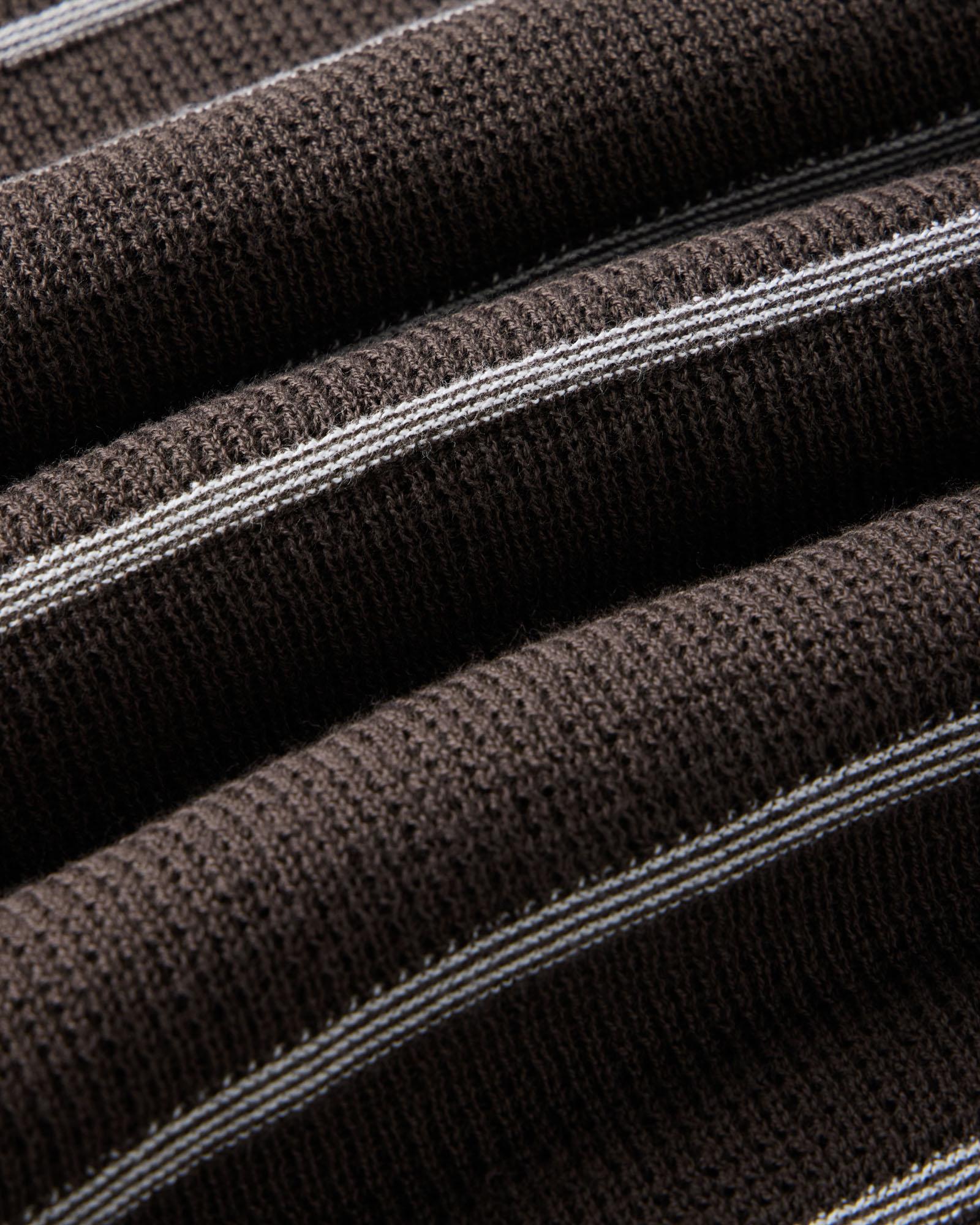 The Brody Sweater Tee | Espresso Stripe - Image 6