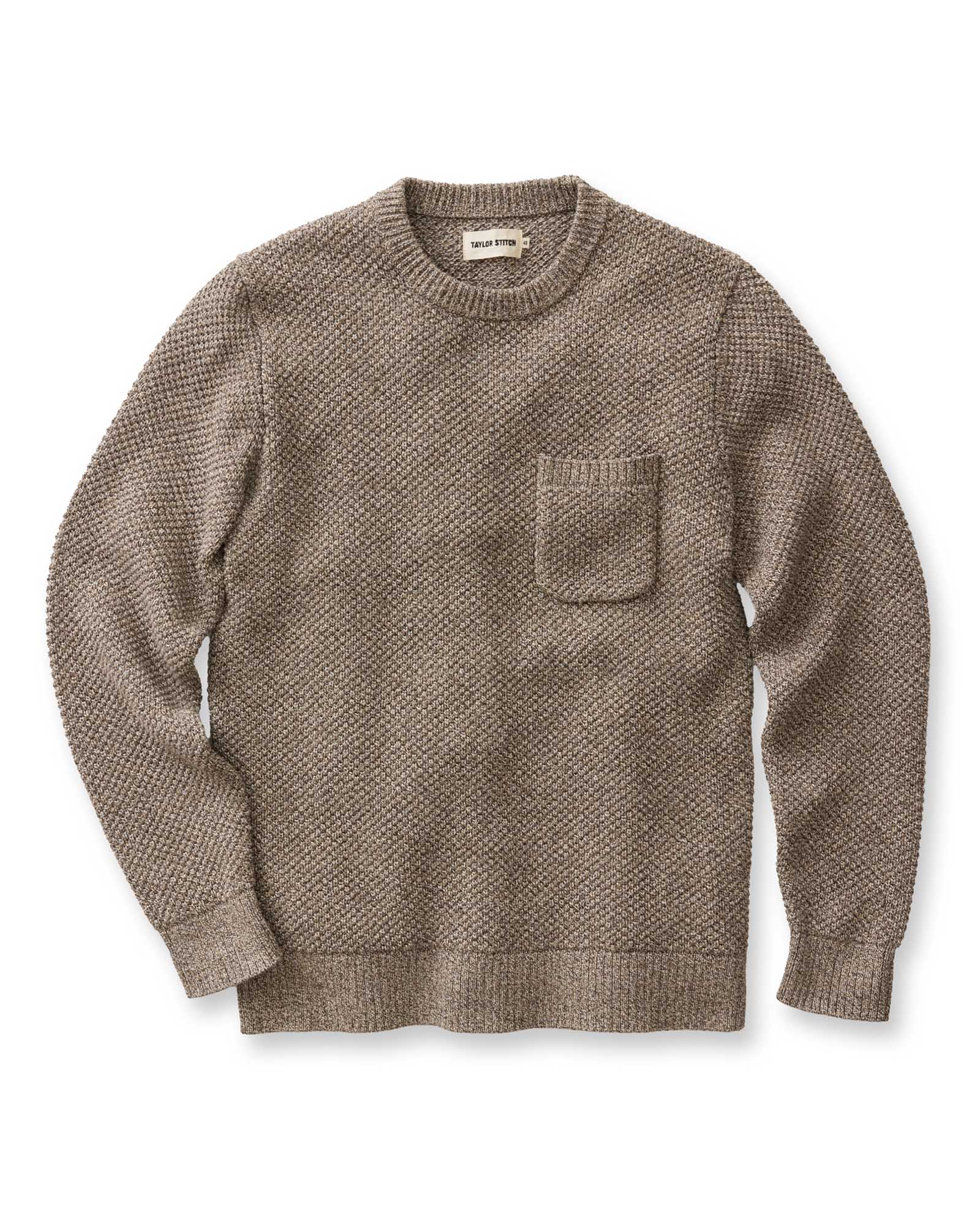The Crawford Crew Sweater | Coffee Twist - Image 2