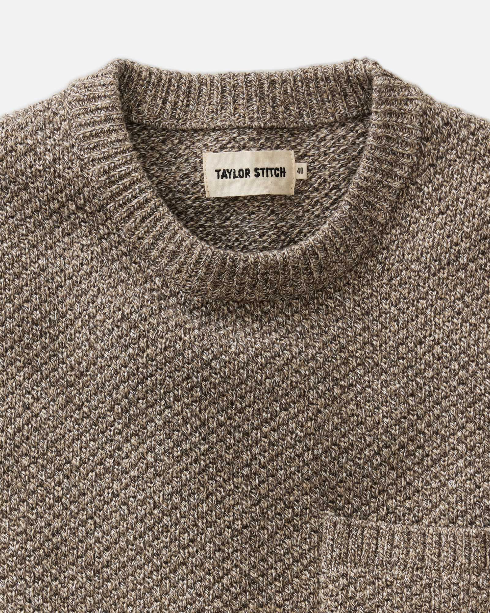 The Crawford Crew Sweater | Coffee Twist - Image 5