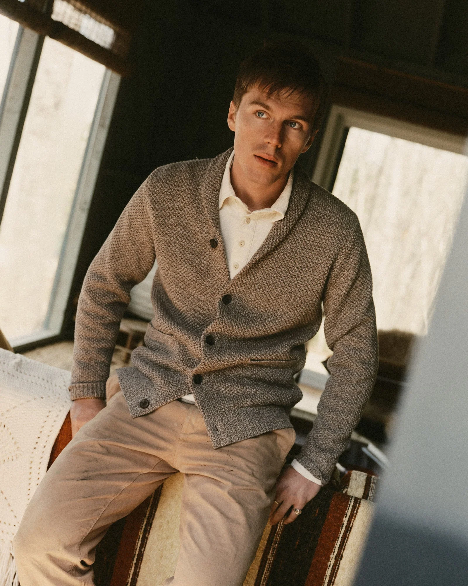 The Crawford Sweater | Coffee Twist