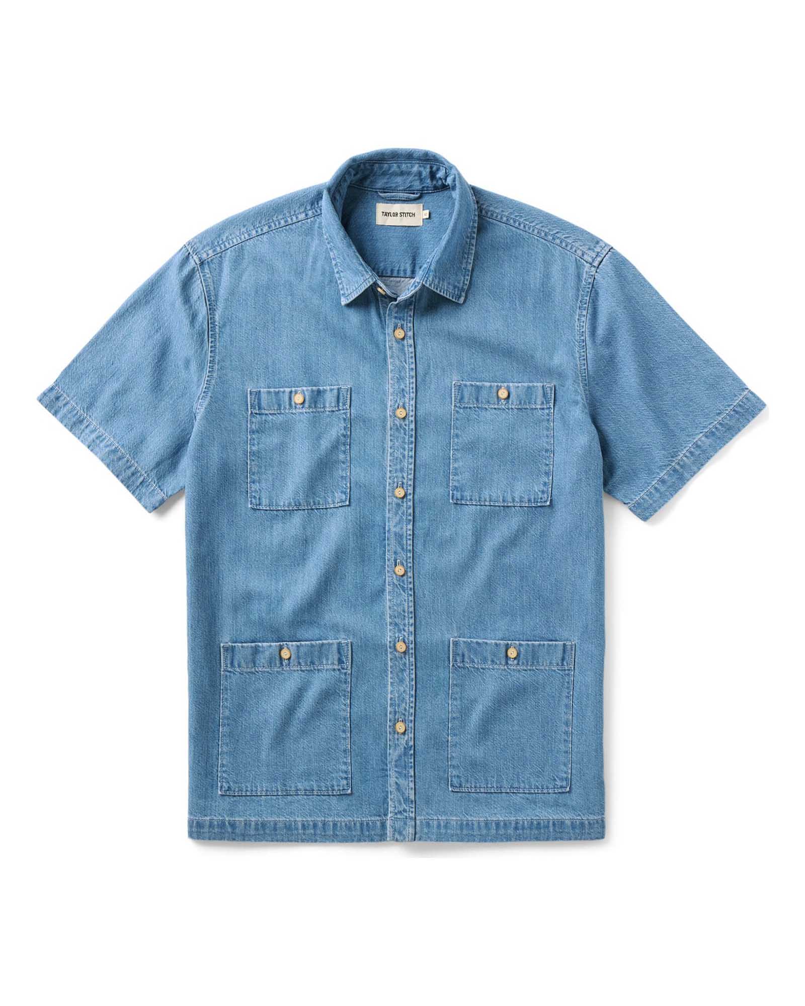 The Gulf Shirt | Washed Indigo Twill - Image 2