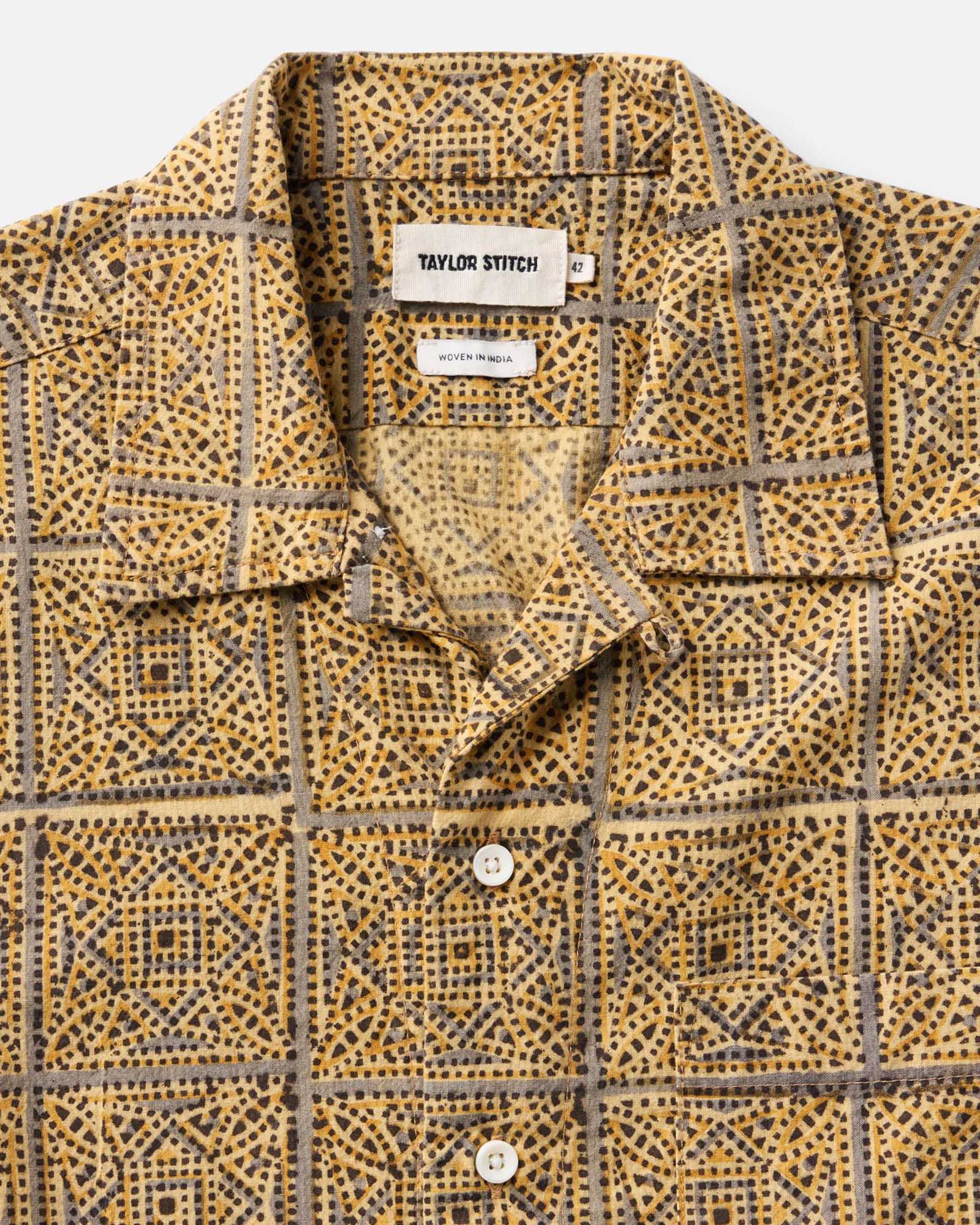 The Hawthorne Shirt | Fennel Block Print - Image 5