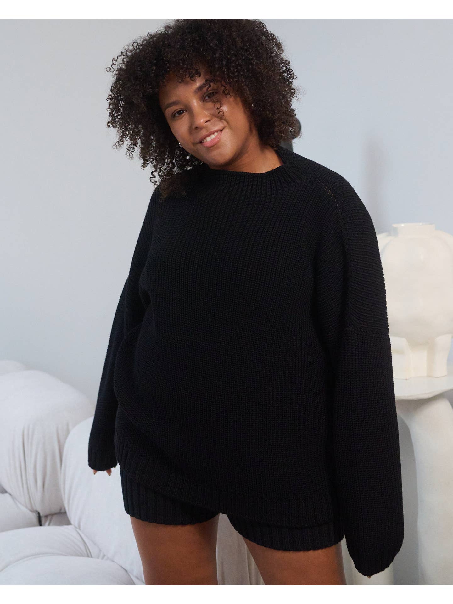Laumės Sweater | Black