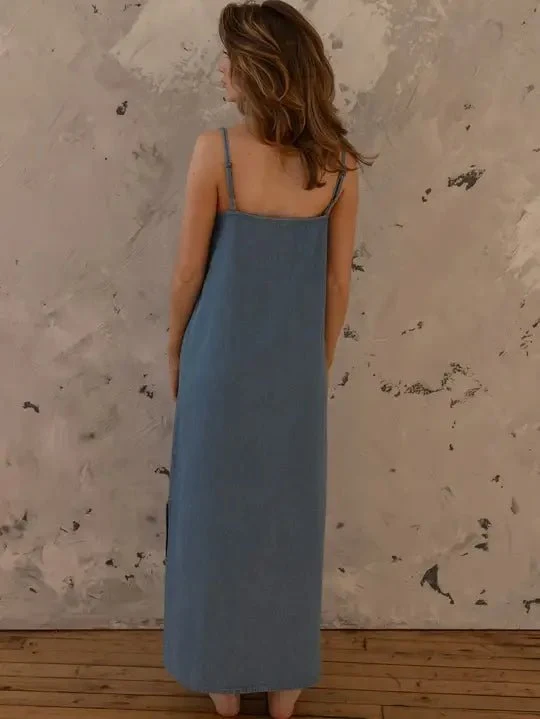 The Denim Cami Dress - Image 5