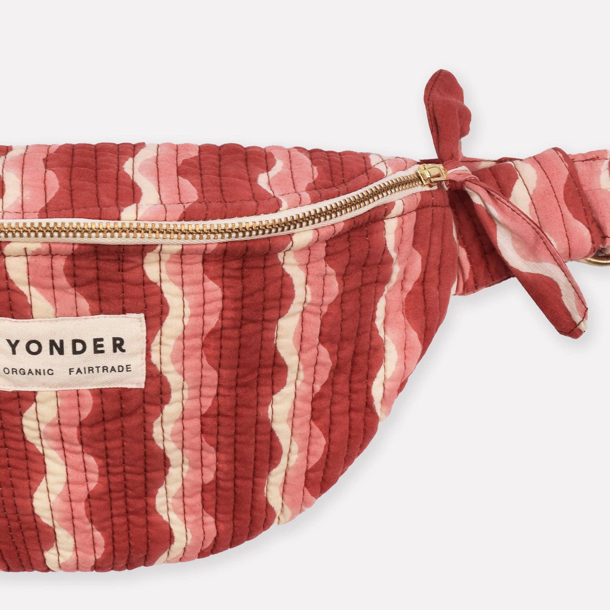 Cotton Quilted Bumbag | Whirly | Jam - Image 2